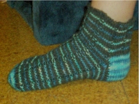 Strumpfbinas Weblog Spiral Sock